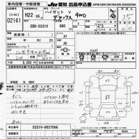 Daihatsu HIJET VAN лот № 2161 оценка 3.5  с аукциона в Японии 9