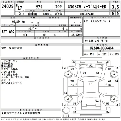 Toyota SOARER  с аукциона в Японии