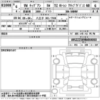Volkswagen TIGUAN лот № 81008 оценка 6  с аукциона в Японии 2