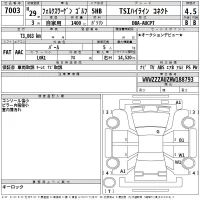 Volkswagen GOLF лот № 7003 оценка 4.5  с аукциона в Японии 2