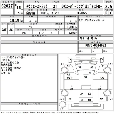 Toyota TOWN ACE TRUCK  с аукциона в Японии
