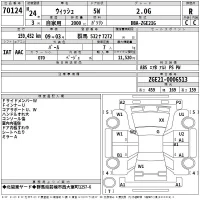 Toyota WISH лот № 70124 оценка R  с аукциона в Японии 2