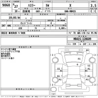 Suzuki HUSTLER лот № 9060 оценка 3.5  с аукциона в Японии 2