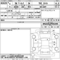 Volkswagen T-ROC лот № 81029 оценка 4.5  с аукциона в Японии 2