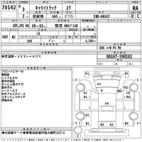 Suzuki CARRY TRUCK лот № 70142 оценка RA  с аукциона в Японии 2