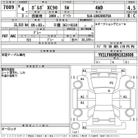 Volvo XC90 лот № 7009 оценка 4.5  с аукциона в Японии 2