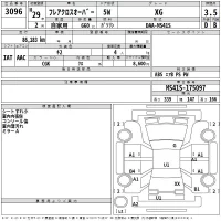 Mazda FLAIR лот № 3096 оценка 3.5  с аукциона в Японии 2