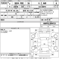 Toyota RAV4 лот № 72034 оценка 4  с аукциона в Японии 2