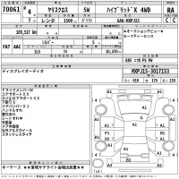 Toyota YARIS CROSS лот № 70061 оценка RA  с аукциона в Японии 2