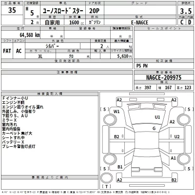 Mazda ROADSTER  с аукциона в Японии