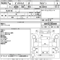 Toyota DYNA лот № 76201 оценка 3  с аукциона в Японии 2