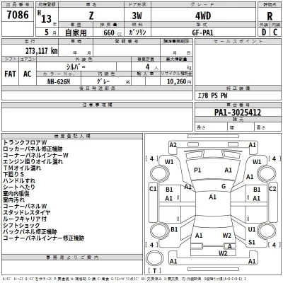 Honda Z  с аукциона в Японии