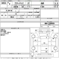 Honda ACTY TRUCK лот № 3055 оценка 3.5  с аукциона в Японии 2