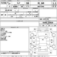 Mazda FLAIR лот № 73706 оценка 3.5  с аукциона в Японии 2