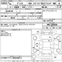 Honda GRACE лот № 72015 оценка 3.5  с аукциона в Японии 2
