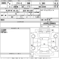 Daihatsu MIRA E S лот № 3005 оценка 4.5  с аукциона в Японии 2