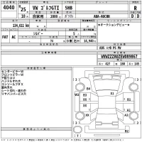 Volkswagen GOLF лот № 4040 оценка R  с аукциона в Японии 2