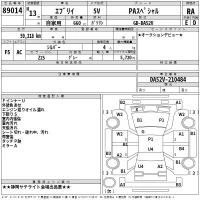 Suzuki EVERY лот № 89014 оценка RA  с аукциона в Японии 2