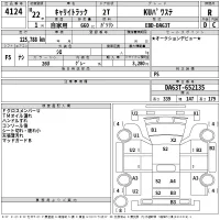 Suzuki CARRY TRUCK лот № 4124 оценка R  с аукциона в Японии 2