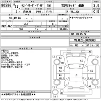 Toyota LAND CRUISER PRADO лот № 80586 оценка 3.5  с аукциона в Японии 2
