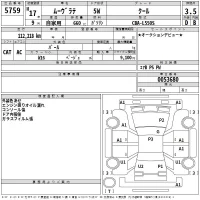 Daihatsu MOVE LATTE лот № 5759 оценка 3.5  с аукциона в Японии 2