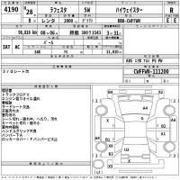 Nissan LAFESTA лот № 4190 оценка R  с аукциона в Японии 2