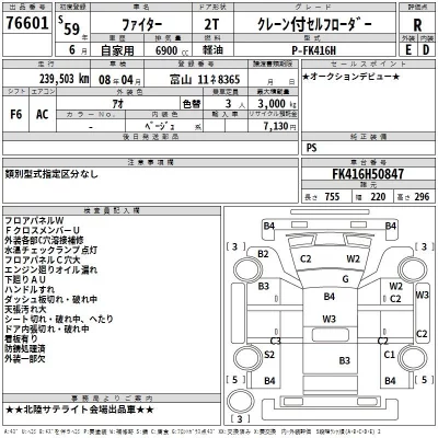 Mitsubishi FUSO FIGHTER  с аукциона в Японии