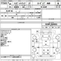 Daihatsu HIJET TRUCK лот № 77103 оценка R  с аукциона в Японии 2