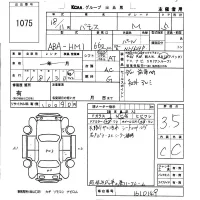 Honda VAMOS лот № 1075 оценка 3.5  с аукциона в Японии 5