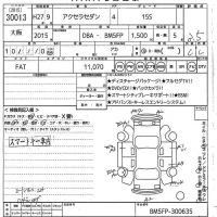 Mazda AXELA лот № 30013 оценка 3.5  с аукциона в Японии 9