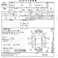 Nissan MOCO лот № 90034 оценка R  с аукциона в Японии 2