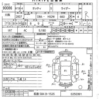 Nissan OTTI лот № 90086 оценка R  с аукциона в Японии 10