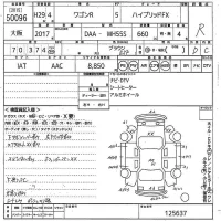 Suzuki WAGON R лот № 50096 оценка R  с аукциона в Японии 10