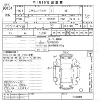 Mazda SCRUM TRUCK лот № 90154 оценка 3.5  с аукциона в Японии 9