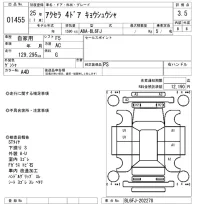Mazda AXELA лот № 1455 оценка 3.5  с аукциона в Японии 8