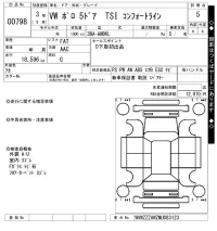 Volkswagen POLO лот № 798 оценка 5  с аукциона в Японии 4