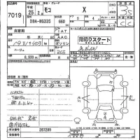 Nissan MOCO лот № 7019 оценка 3.5  с аукциона в Японии 4