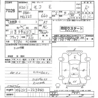 Nissan MOCO лот № 7026 оценка R  с аукциона в Японии 4