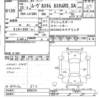 Daihatsu MOVE лот № 6135 оценка 3.5  с аукциона в Японии 5