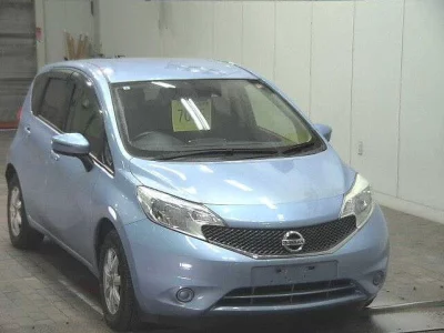Nissan NOTE  с аукциона в Японии