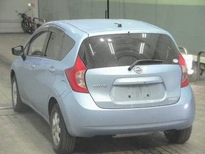 Nissan NOTE  с аукциона в Японии