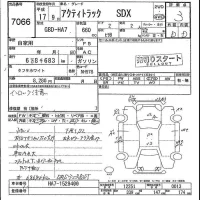 Honda ACTY TRUCK лот № 7066 оценка 3  с аукциона в Японии 4