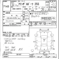 Mazda ATENZA SPORT лот № 7143 оценка 3.5  с аукциона в Японии 4