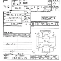 Honda N WGN лот № 7112 оценка 3  с аукциона в Японии 4