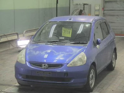Honda FIT  с аукциона в Японии