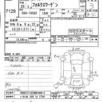 Volkswagen THE BEETLE лот № 7129 оценка 3  с аукциона в Японии 4