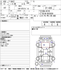 Nissan DAYZ лот № 3060 оценка R  с аукциона в Японии 5