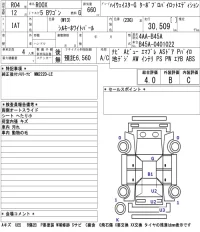 Nissan ROOX лот № 3099 оценка 4  с аукциона в Японии 5