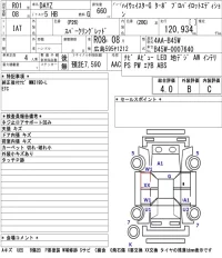 Nissan DAYZ лот № 3033 оценка 4  с аукциона в Японии 5