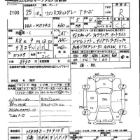 Suzuki WAGON R лот № 2100 оценка R  с аукциона в Японии 2